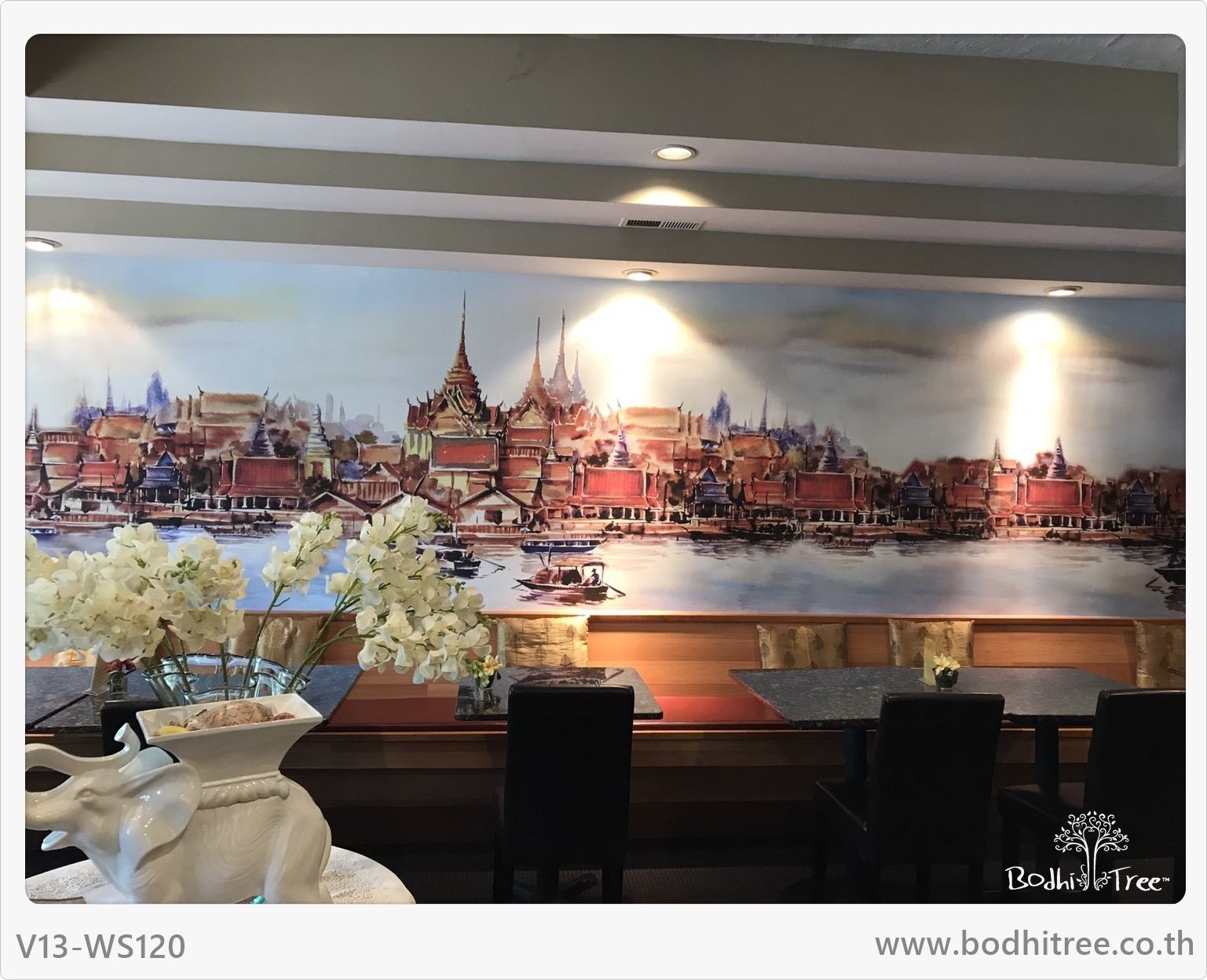 3 เทคนิคตกแต่งผนังร้านอาหารไทยและสปาไทย ทำเองได้