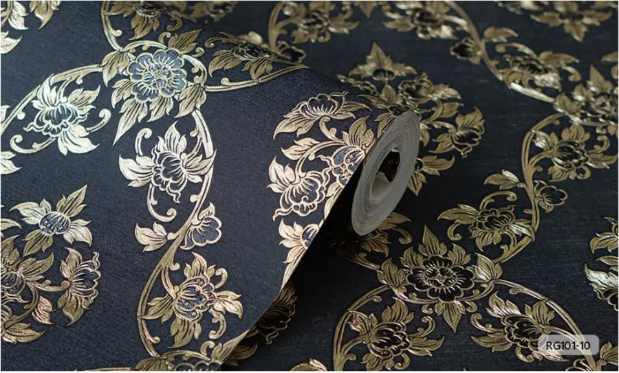 วอลเปเปอร์ลายไทย วอลเปเปอร์ม้วนสำเร็จลายไทย รหัส RG101-10
