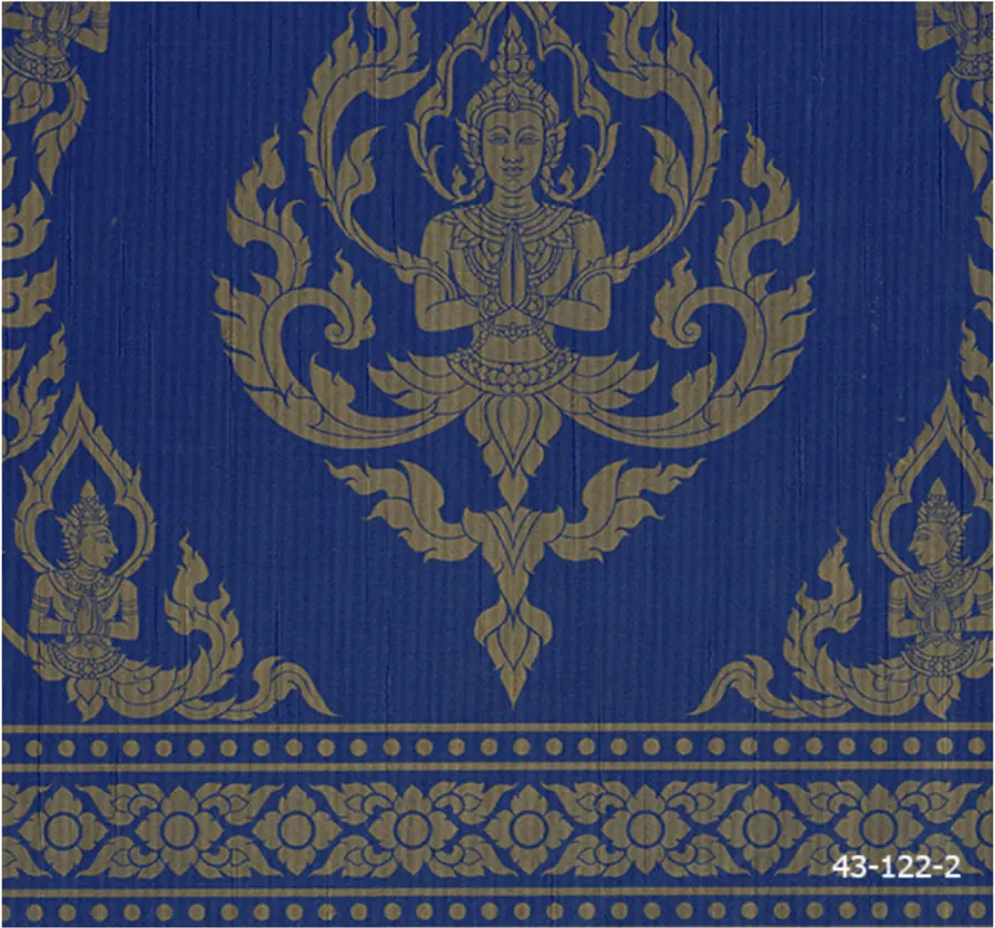 วอลเปเปอร์ลายไทย ลายไทยสั่งพิมพ์ รหัส 43-122-2