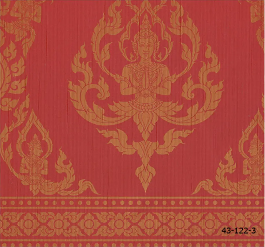 วอลเปเปอร์ลายไทย ลายไทยสั่งพิมพ์ รหัส 43-122-3
